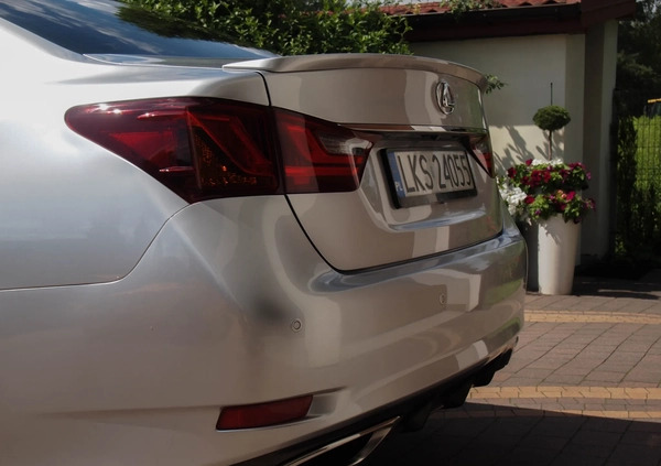 Lexus GS cena 119000 przebieg: 159860, rok produkcji 2013 z Warszawa małe 121